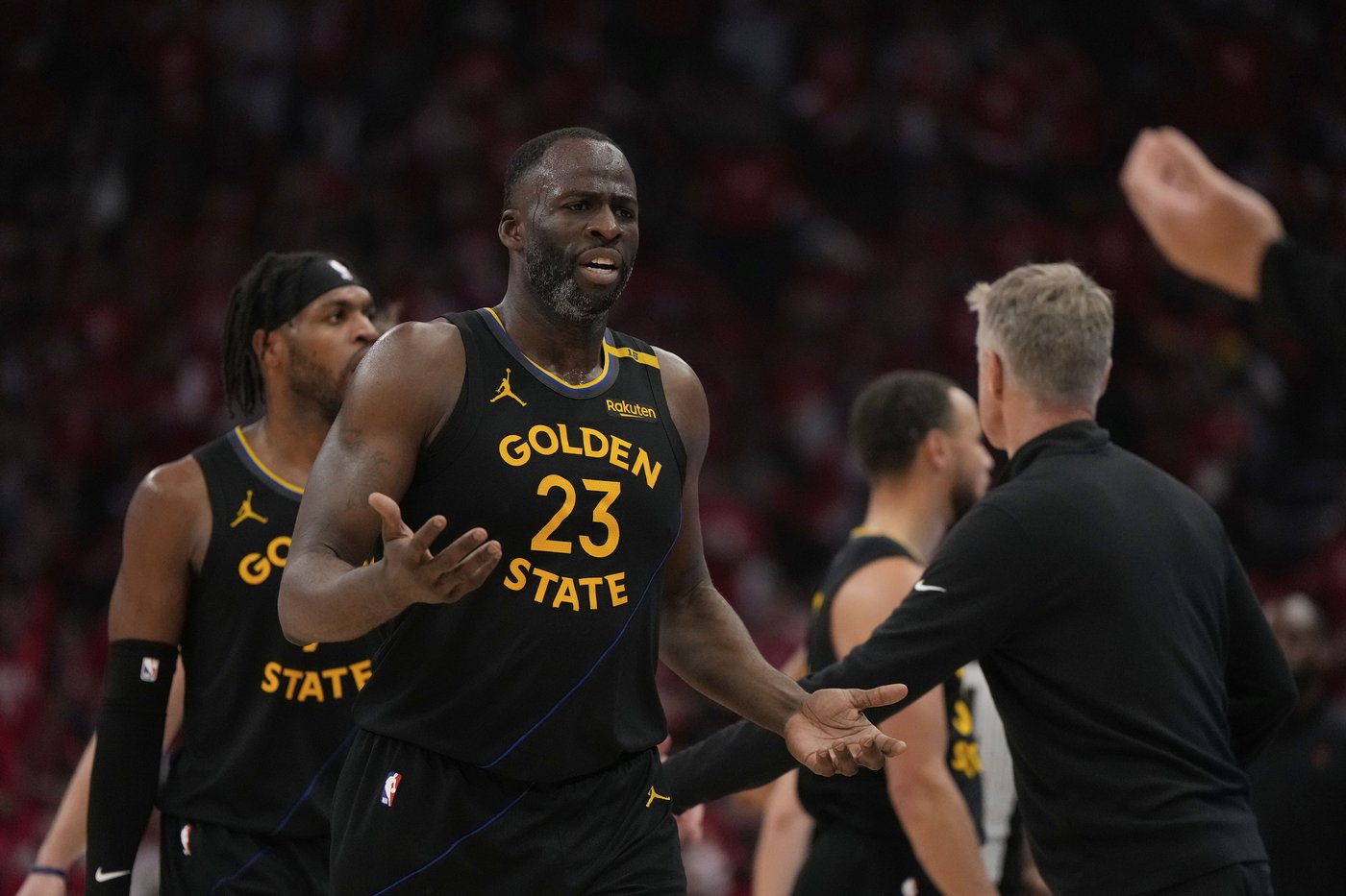 Draymond Green's vow to keep his cool helps Warriors advance to face Timberwolves in West semis | iNFOnews.ca