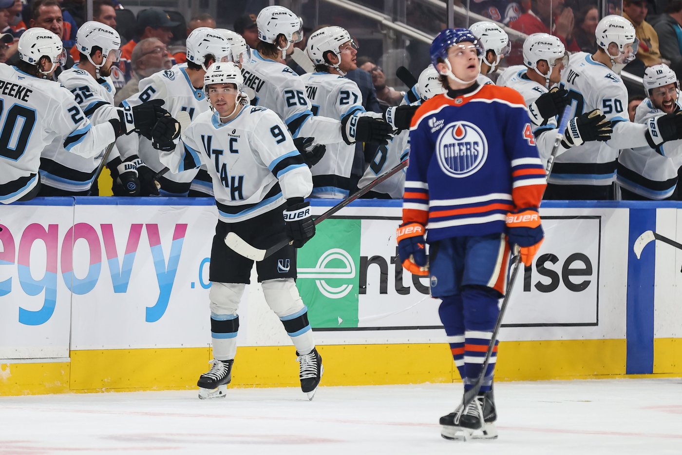 Oilers' five-game winning streak snapped as Keller, Mammoth take 4-2 victory | iNFOnews.ca Oilers' five-game winning streak snapped as Keller, Mammoth take 4-2 victory | iNFOnews.ca