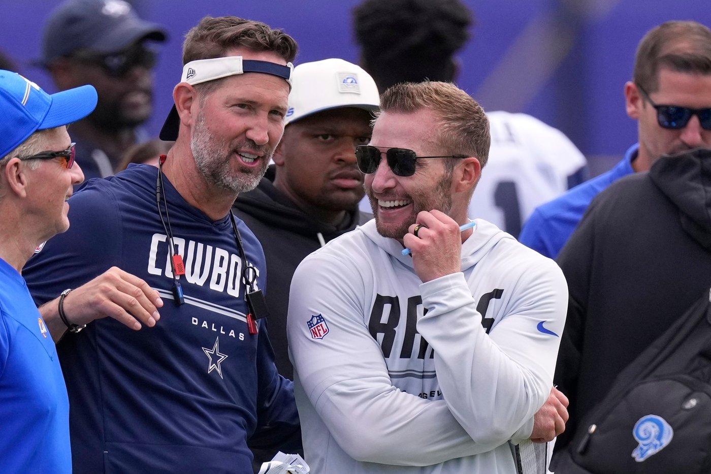 Myles Garrett held out of Rams' joint practice with Cowboys; Puka Nacua leaves early with injury | iNFOnews.ca Myles Garrett held out of Rams' joint practice with Cowboys; Puka Nacua leaves early with injury | iNFOnews.ca