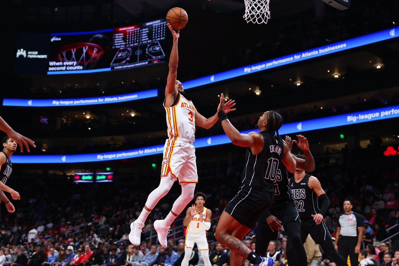 Jalen Johnson scores 21 as Hawks beat Nets 108-97 for 8th straight win | iNFOnews.ca Jalen Johnson scores 21 as Hawks beat Nets 108-97 for 8th straight win | iNFOnews.ca