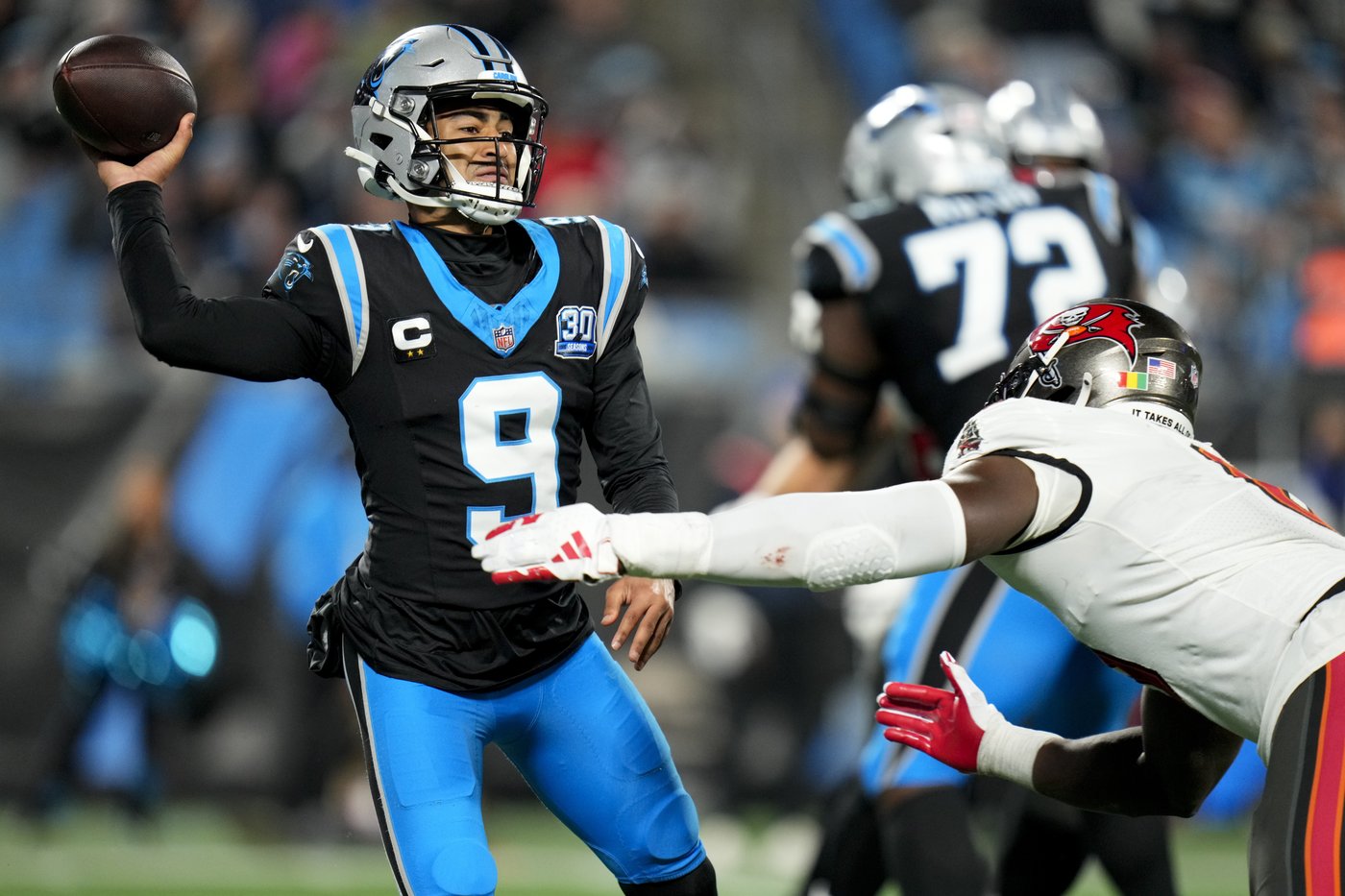 Panthers 2nd-year QB Bryce Young suffers another loss, but continues to show late-game production | iNFOnews.ca