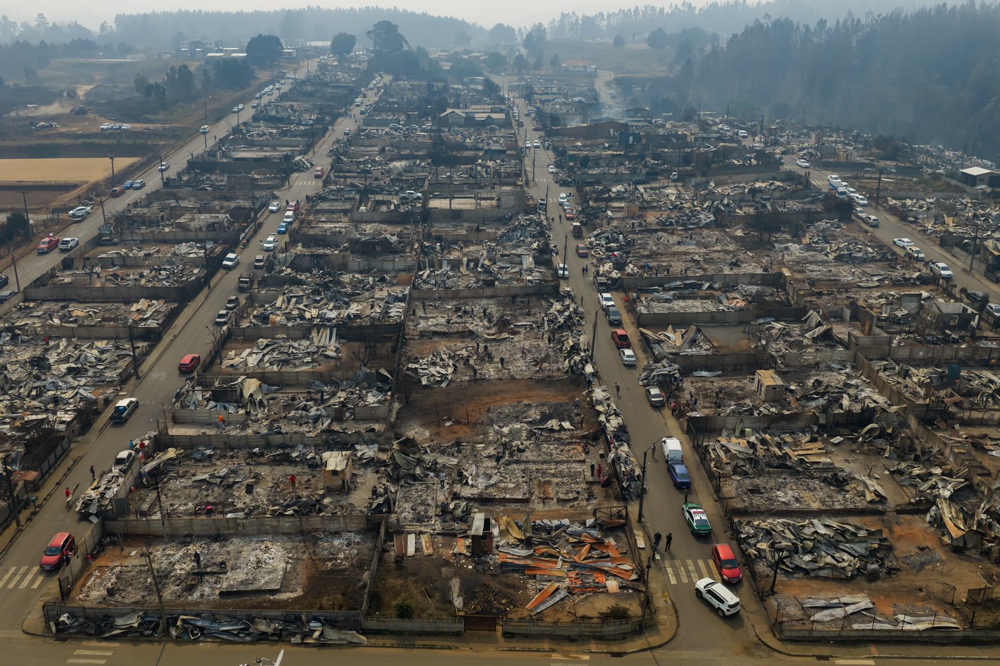 Photos show wildfires burning in Chile | iNFOnews.ca