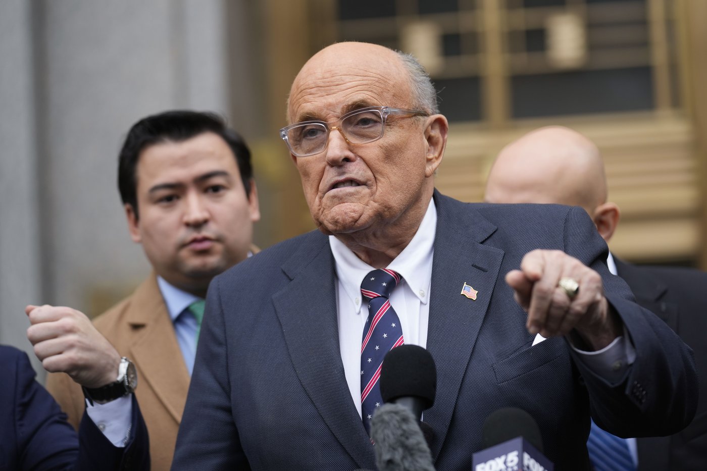 Rudy Giuliani in a courtroom outburst accuses judge in assets case of being unfair, drawing a rebuke | iNFOnews.ca
