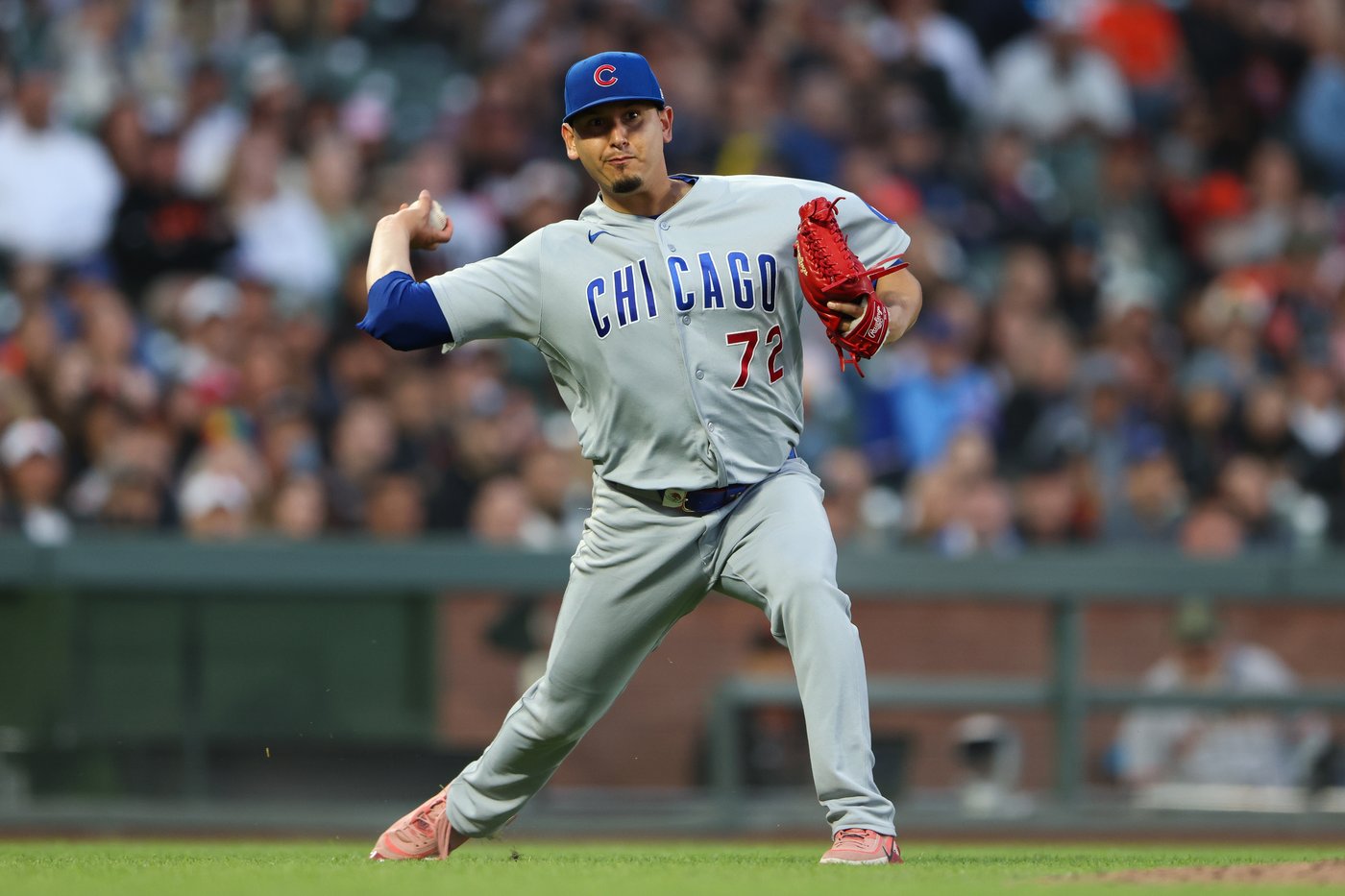 Michael Busch hits 3-run homer to back Javier Assad's strong start, Cubs beat Giants 5-1 | iNFOnews.ca Michael Busch hits 3-run homer to back Javier Assad's strong start, Cubs beat Giants 5-1 | iNFOnews.ca