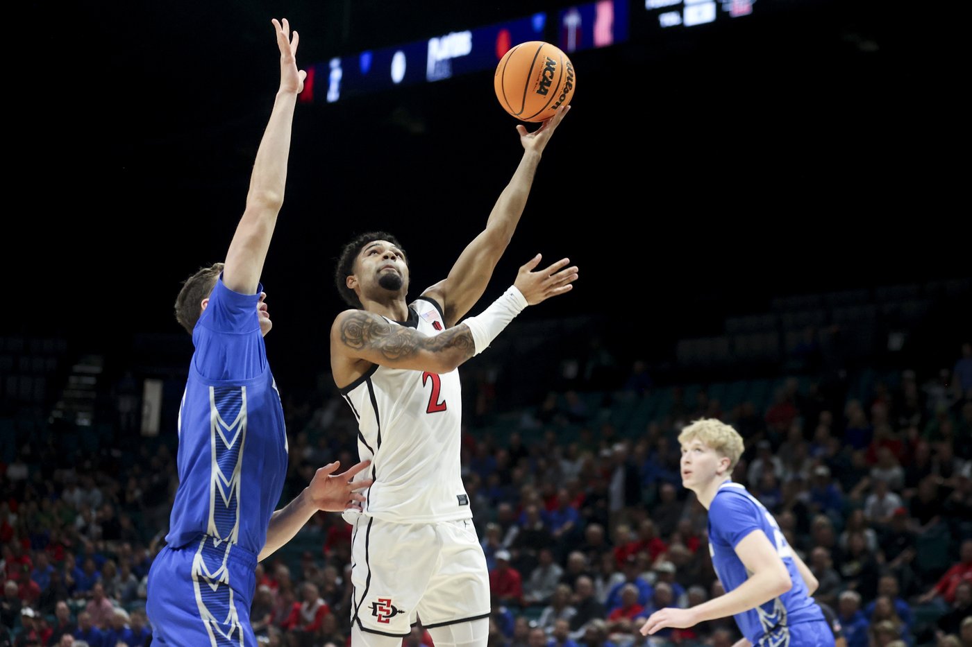 San Diego State takes down No. 21 Creighton 71-53 in Players Era Festival event in Las Vegas | iNFOnews.ca San Diego State takes down No. 21 Creighton 71-53 in Players Era Festival event in Las Vegas | iNFOnews.ca