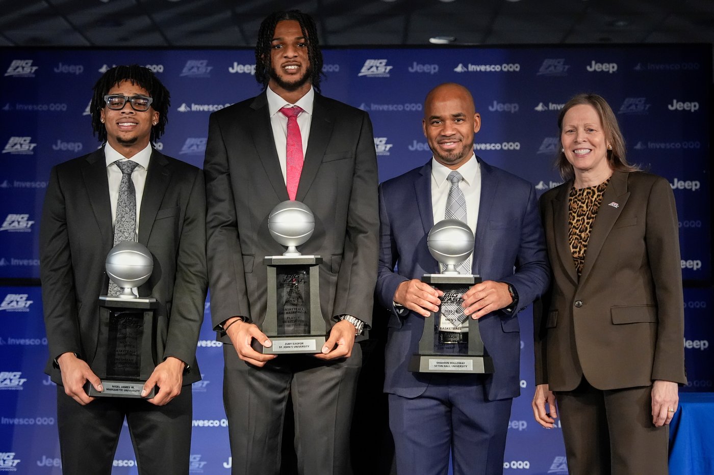 Zuby Ejiofor, Shaheen Holloway and Nigel James Jr. take top Big East awards | iNFOnews.ca