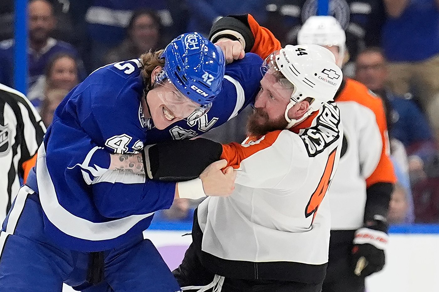 Vasilevskiy makes 20 saves, Hagel has 2 goals and an assist in Lightning's 3-0 win over Flyers | iNFOnews.ca
