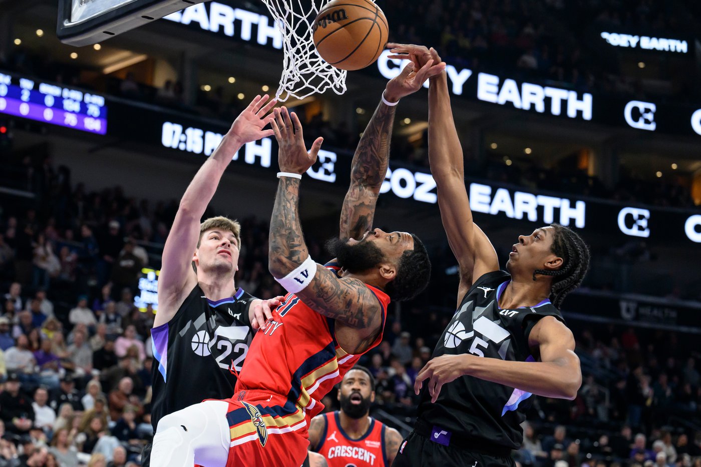 Bey scores 42 points, Pelicans beat Jazz 129-118 to open 2-game set in Utah | iNFOnews.ca Bey scores 42 points, Pelicans beat Jazz 129-118 to open 2-game set in Utah | iNFOnews.ca