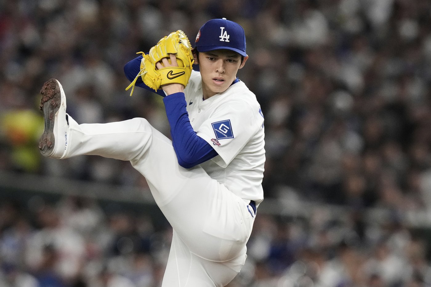 Dodgers' Roki Sasaki throws 3 powerful but erratic innings in pressure-packed MLB debut | iNFOnews.ca Dodgers' Roki Sasaki throws 3 powerful but erratic innings in pressure-packed MLB debut | iNFOnews.ca