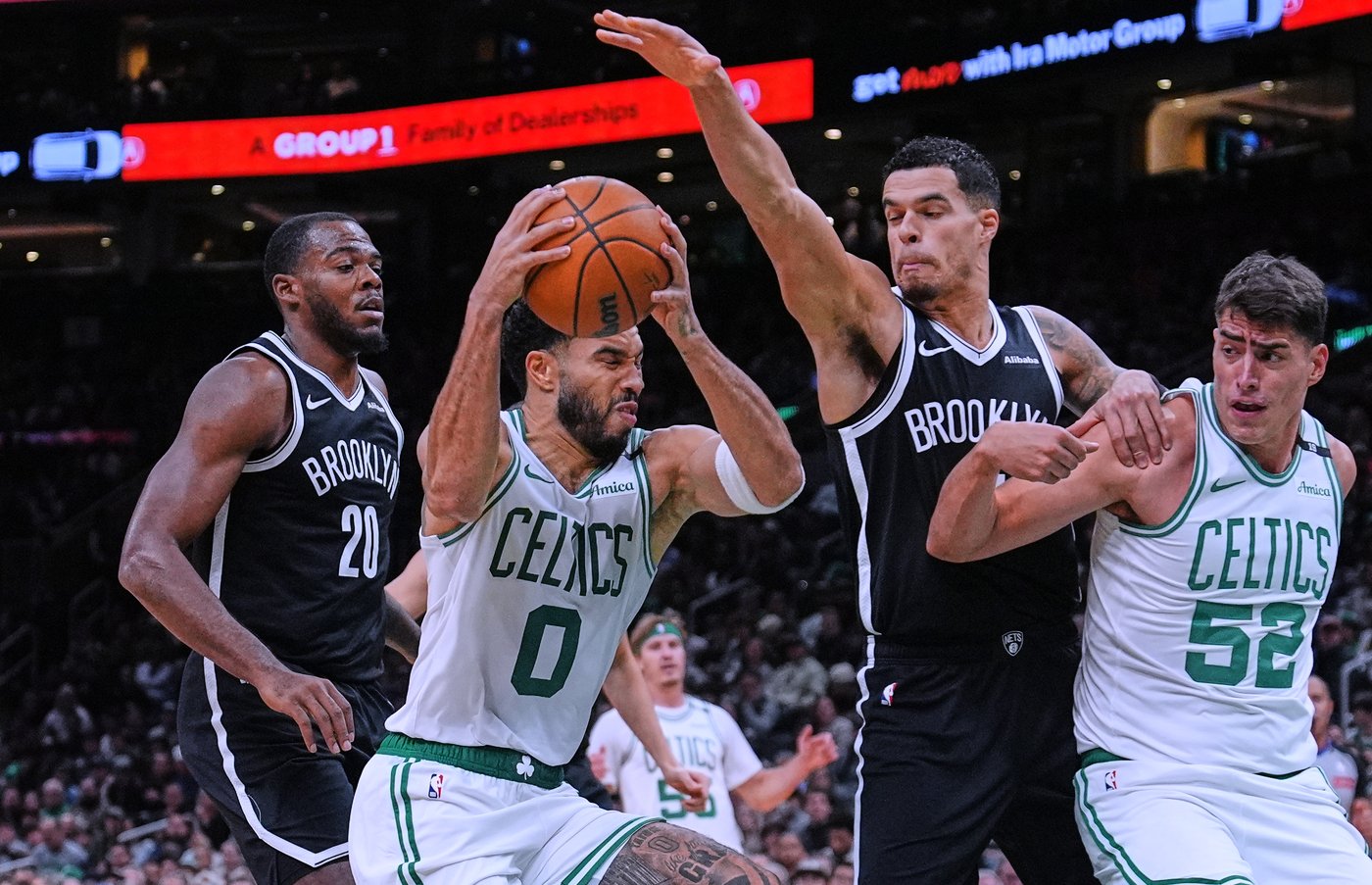 Jayson Tatum hits a buzzer-beating jumper in OT to give the Celtics a 125-124 win over the Nets | iNFOnews.ca Jayson Tatum hits a buzzer-beating jumper in OT to give the Celtics a 125-124 win over the Nets | iNFOnews.ca