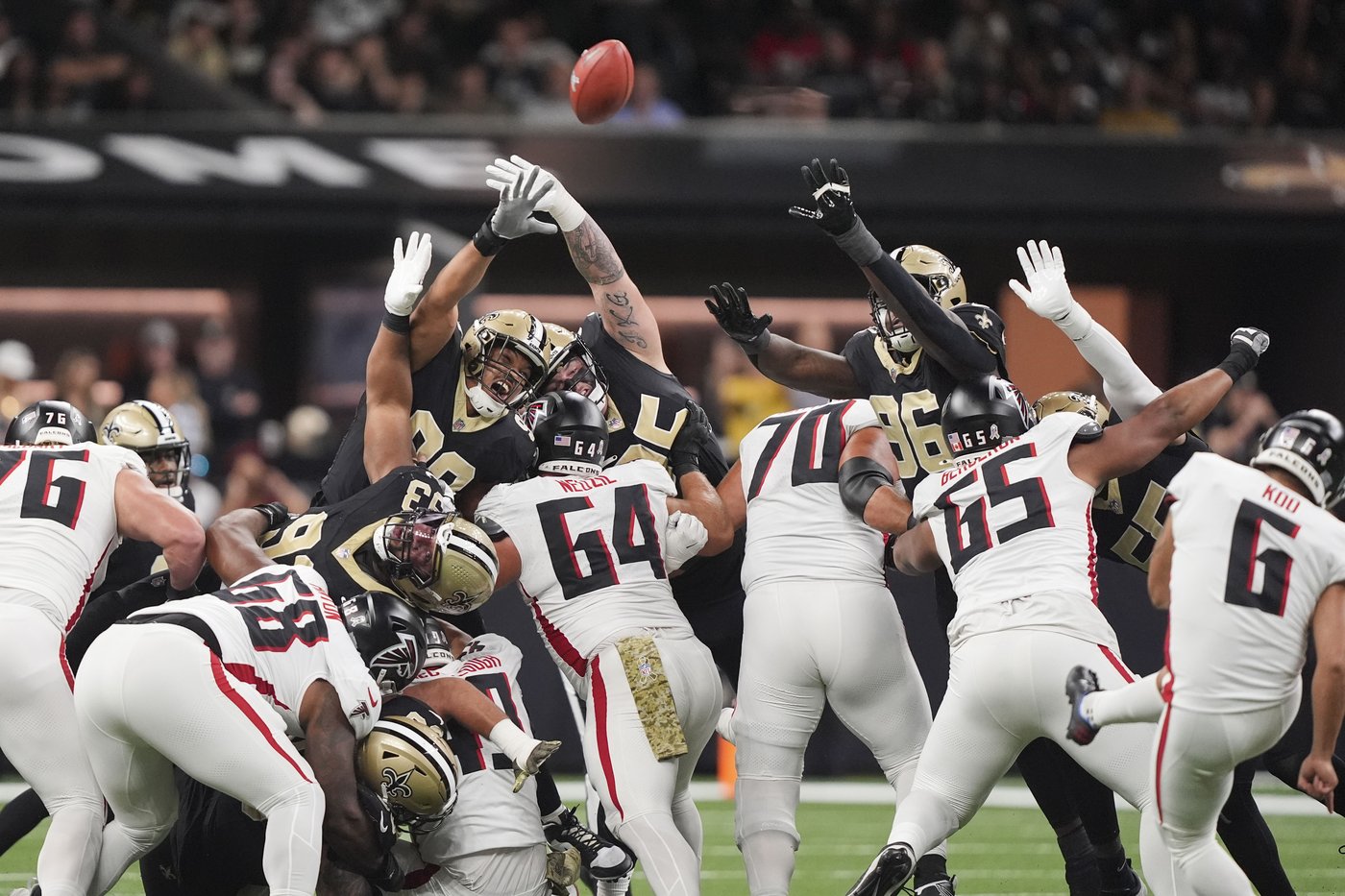 Uncharacteristic and untimely struggles doomed the Falcons against the Saints | iNFOnews.ca