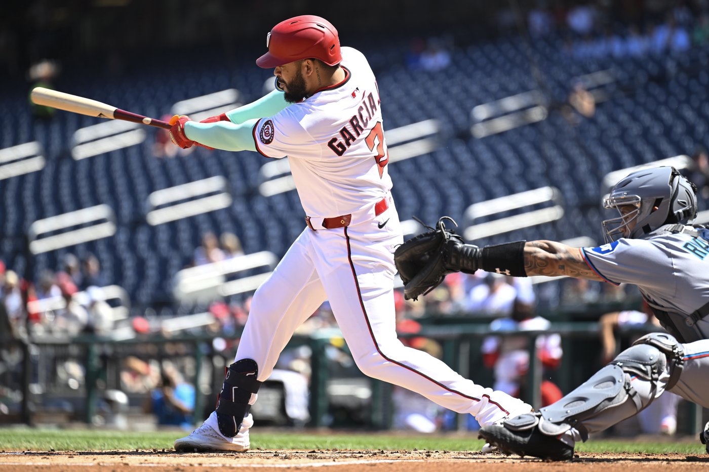 Nasim Nuñez homers twice as the Nationals complete a 3-game sweep of the Marlins | iNFOnews.ca Nasim Nuñez homers twice as the Nationals complete a 3-game sweep of the Marlins | iNFOnews.ca