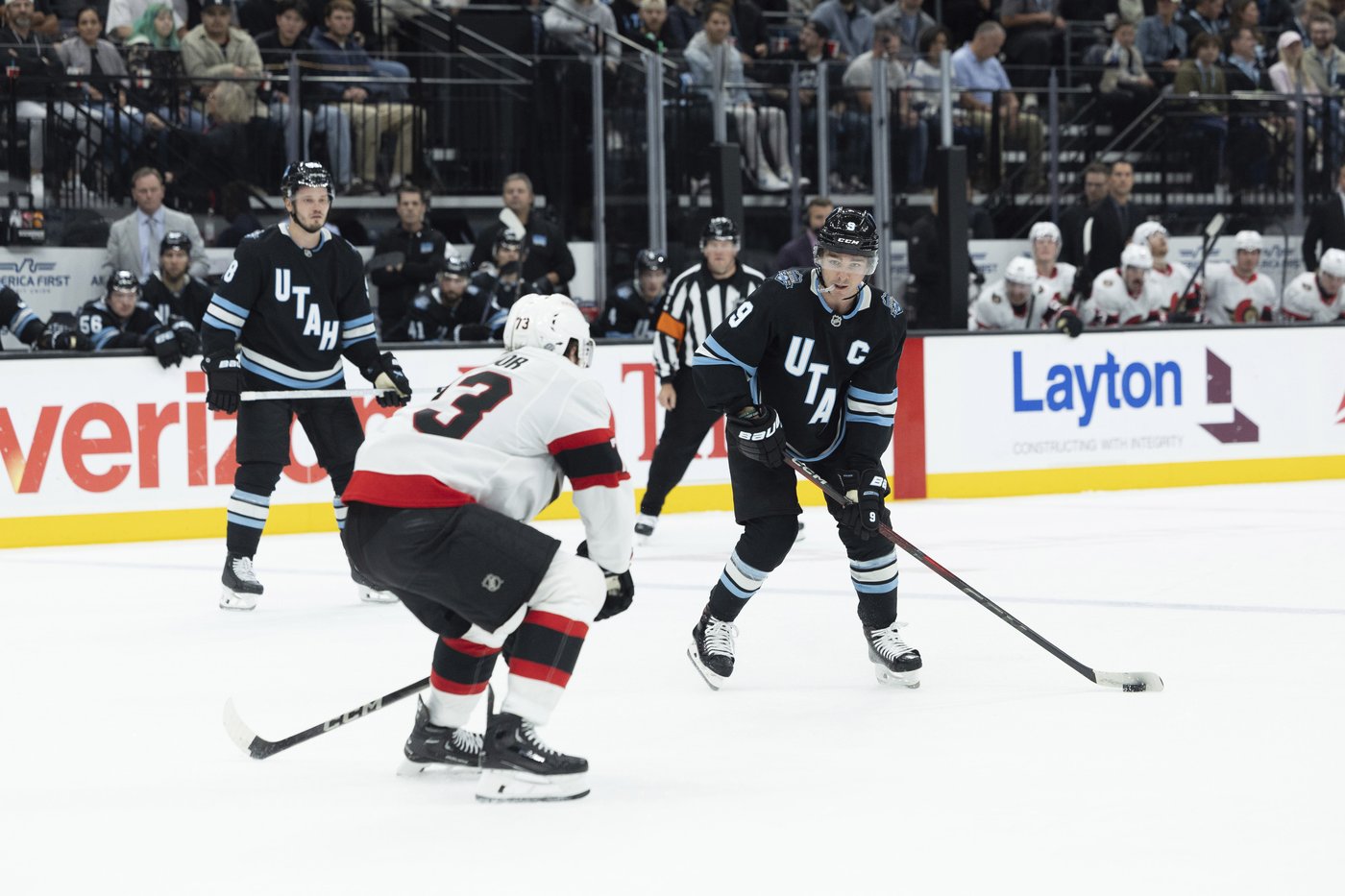Ottawa routs Utah 4-0 for 1st road win of the season | iNFOnews.ca