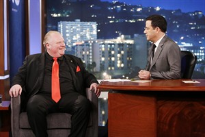 'I don't have any personal issues,' Rob Ford says after late-night TV razzing | iNFOnews.ca CP27455351