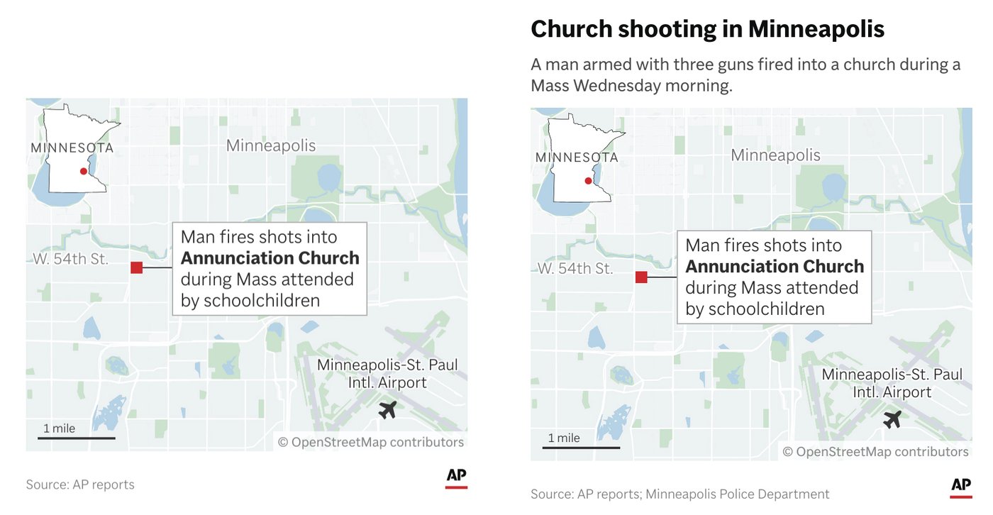 Police say Minneapolis church shooter was filled with hatred and admired mass killers | iNFOnews.ca