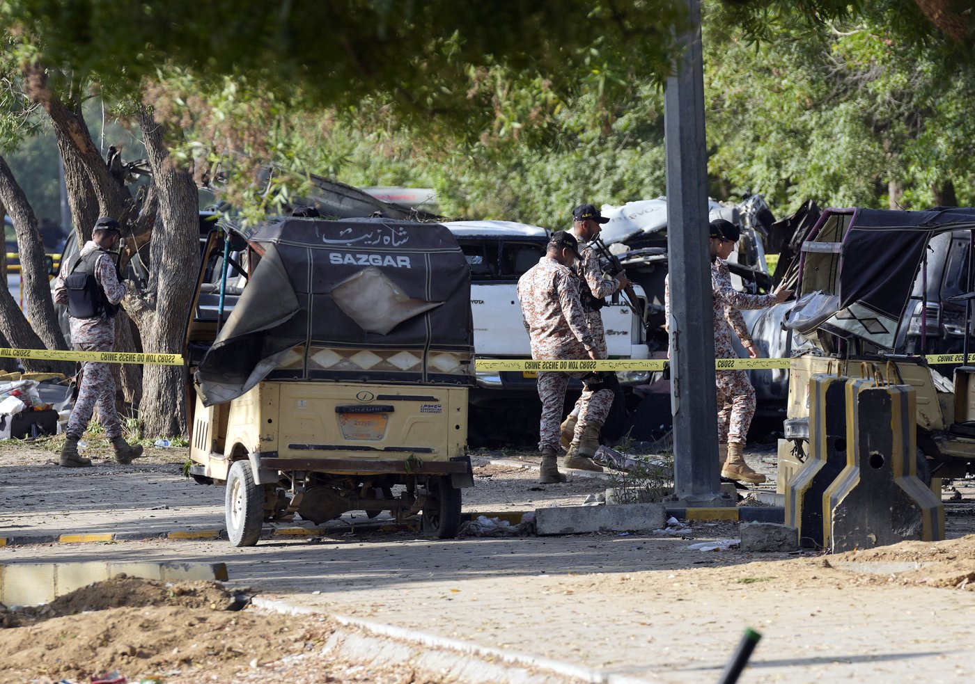 A Pakistani separatist group claims bombing that killed 2 Chinese near Karachi airport | iNFOnews.ca A Pakistani separatist group claims bombing that killed 2 Chinese near Karachi airport | iNFOnews.ca