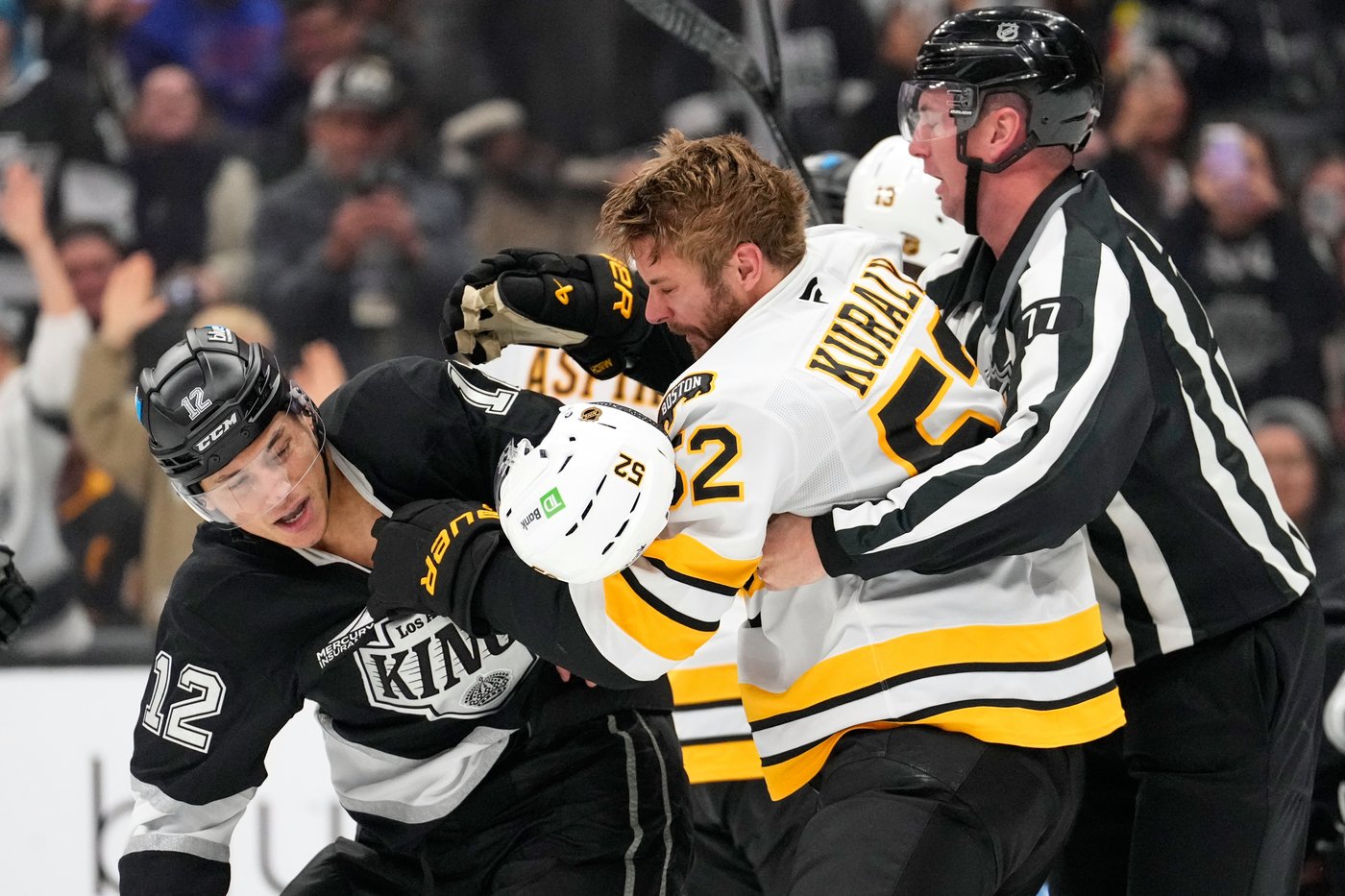 Morgan Geekie scores twice to tie for NHL goals lead, Bruins beat Kings 2-1 in OT | iNFOnews.ca Morgan Geekie scores twice to tie for NHL goals lead, Bruins beat Kings 2-1 in OT | iNFOnews.ca