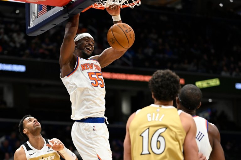 Knicks win 7th straight, crush Wizards 132-101 | iNFOnews.ca