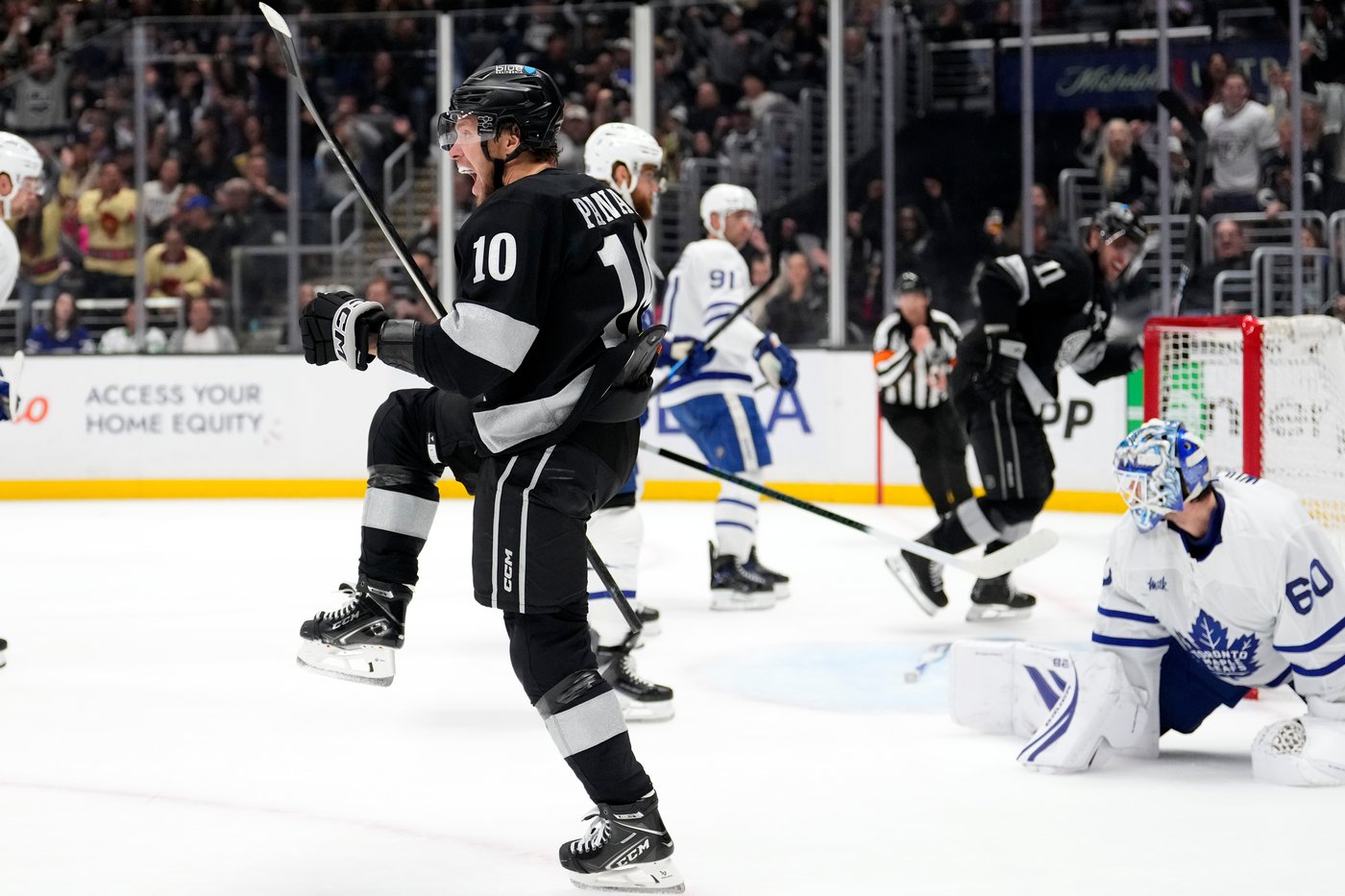 Quinton Byfield scores in OT to boost Kings' playoff hopes with a 7-6 win over Maple Leafs | iNFOnews.ca Quinton Byfield scores in OT to boost Kings' playoff hopes with a 7-6 win over Maple Leafs | iNFOnews.ca
