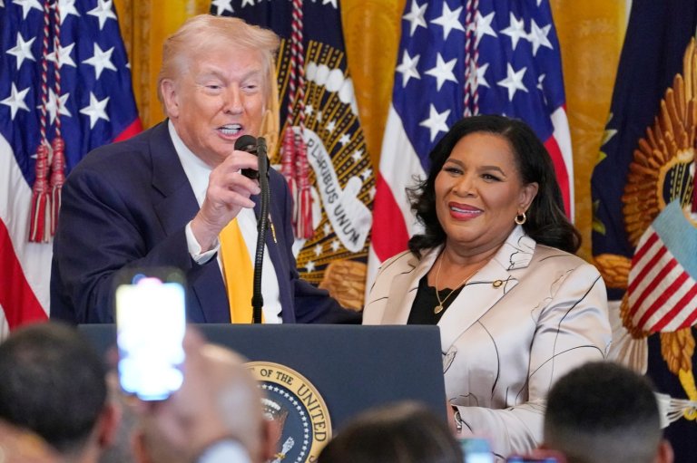 Trump, weeks after backlash over racist post, hosts Black History Month reception | iNFOnews.ca