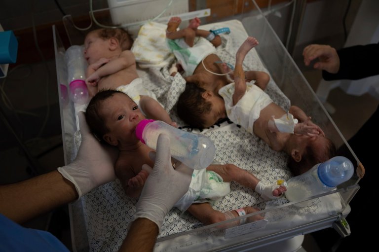 Evacuated from Gaza as newborns, a group of Palestinian toddlers returns to an uncertain future | iNFOnews.ca