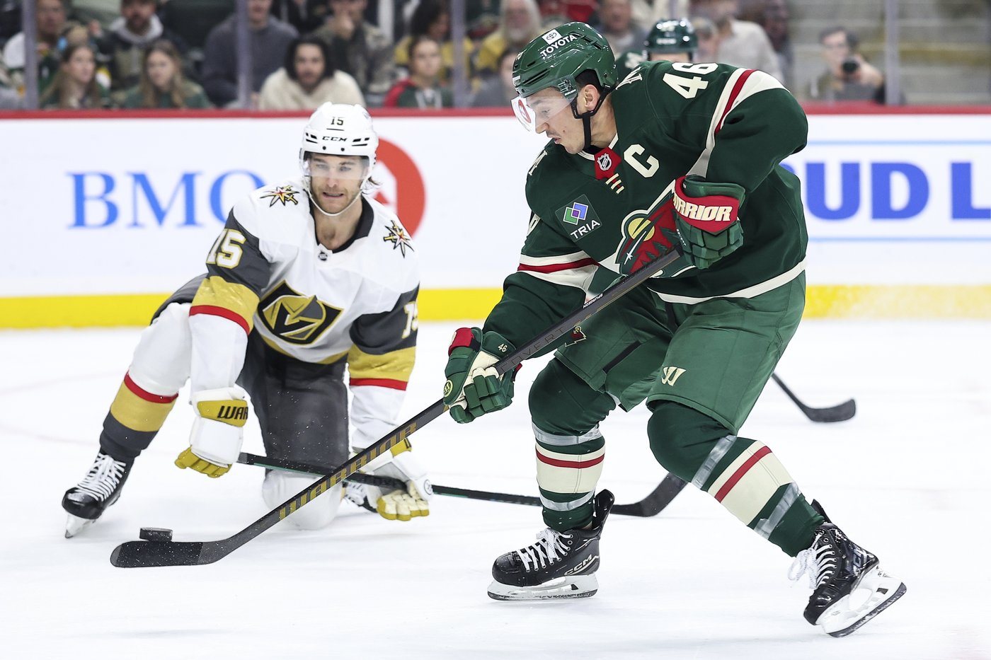 Victor Olofsson's 2nd 2-goal game of the season lifts the Golden Knights to a 3-2 win over the Wild | iNFOnews.ca Victor Olofsson's 2nd 2-goal game of the season lifts the Golden Knights to a 3-2 win over the Wild | iNFOnews.ca