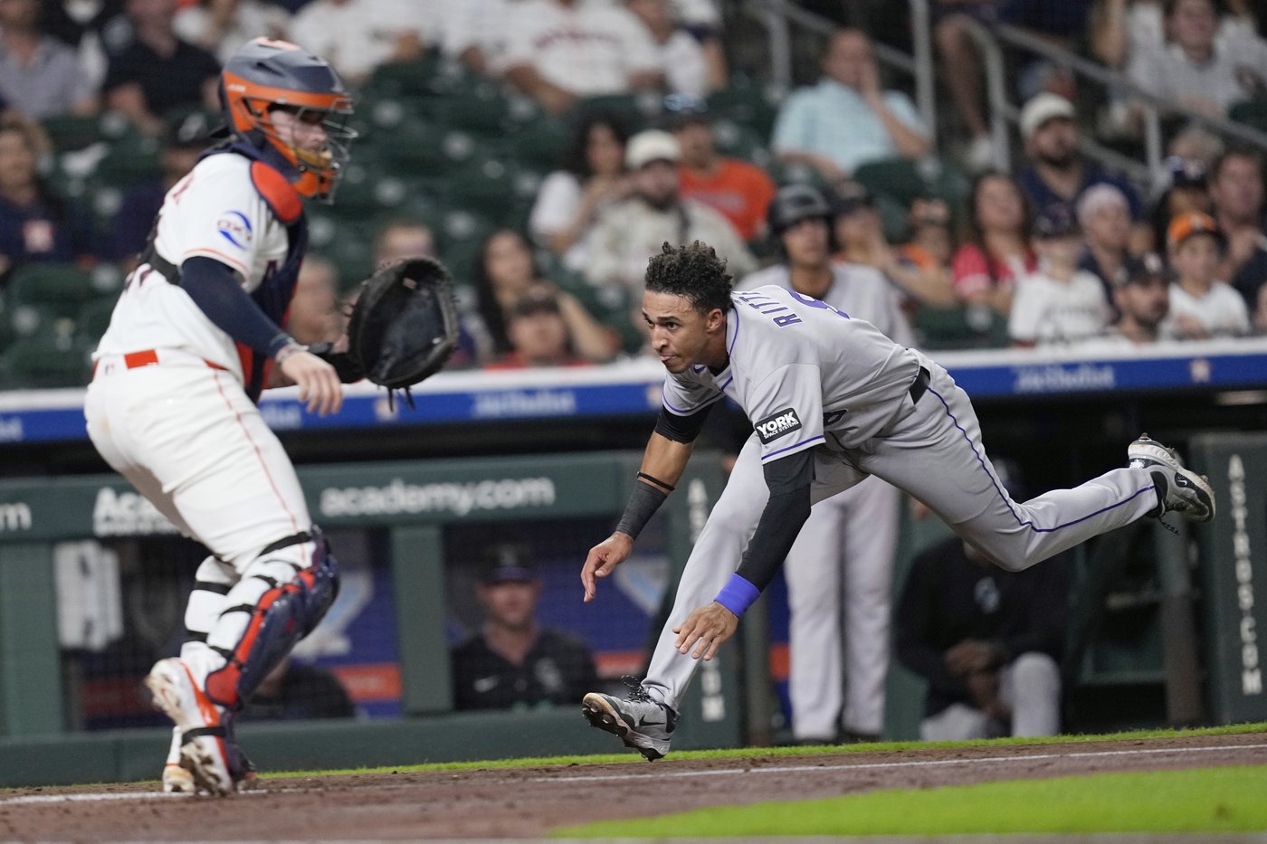 Goodman homers, Moniak drives in 3 as Rockies snap 4-game skid with 6-1 win over Astros | iNFOnews.ca