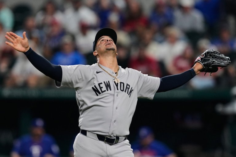 Infielder-turned-reliever Fernando Cruz highlights a night of defensive gems for the Yankees | iNFOnews.ca