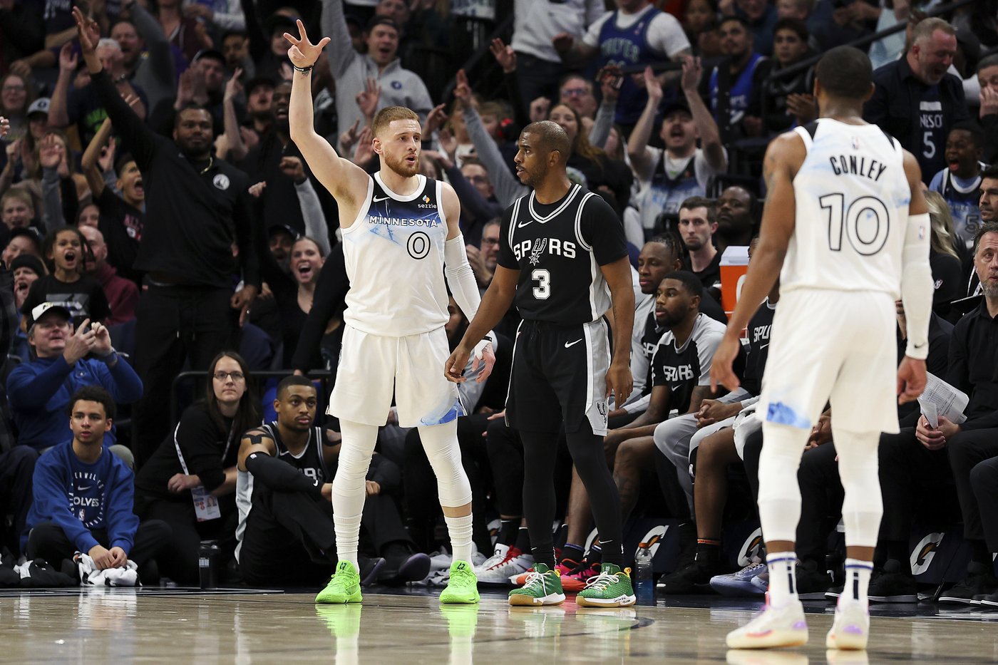 DiVincenzo scores 26 to lead Timberwolves past Spurs 112-110 despite 34 points from Wembanyama | iNFOnews.ca DiVincenzo scores 26 to lead Timberwolves past Spurs 112-110 despite 34 points from Wembanyama | iNFOnews.ca