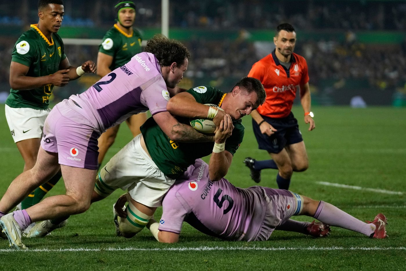 Springboks withstand Scotland 42-28 in Nations Championship thriller | iNFOnews.ca