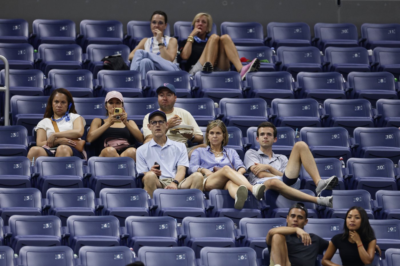 Empty seats, tired stars: The US Open’s post-2 a.m. finishes spark a pushback | iNFOnews.ca Empty seats, tired stars: The US Open’s post-2 a.m. finishes spark a pushback | iNFOnews.ca