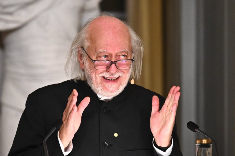 Nobel literature laureate Krasznahorkai delivers rare lecture in Stockholm | iNFOnews.ca