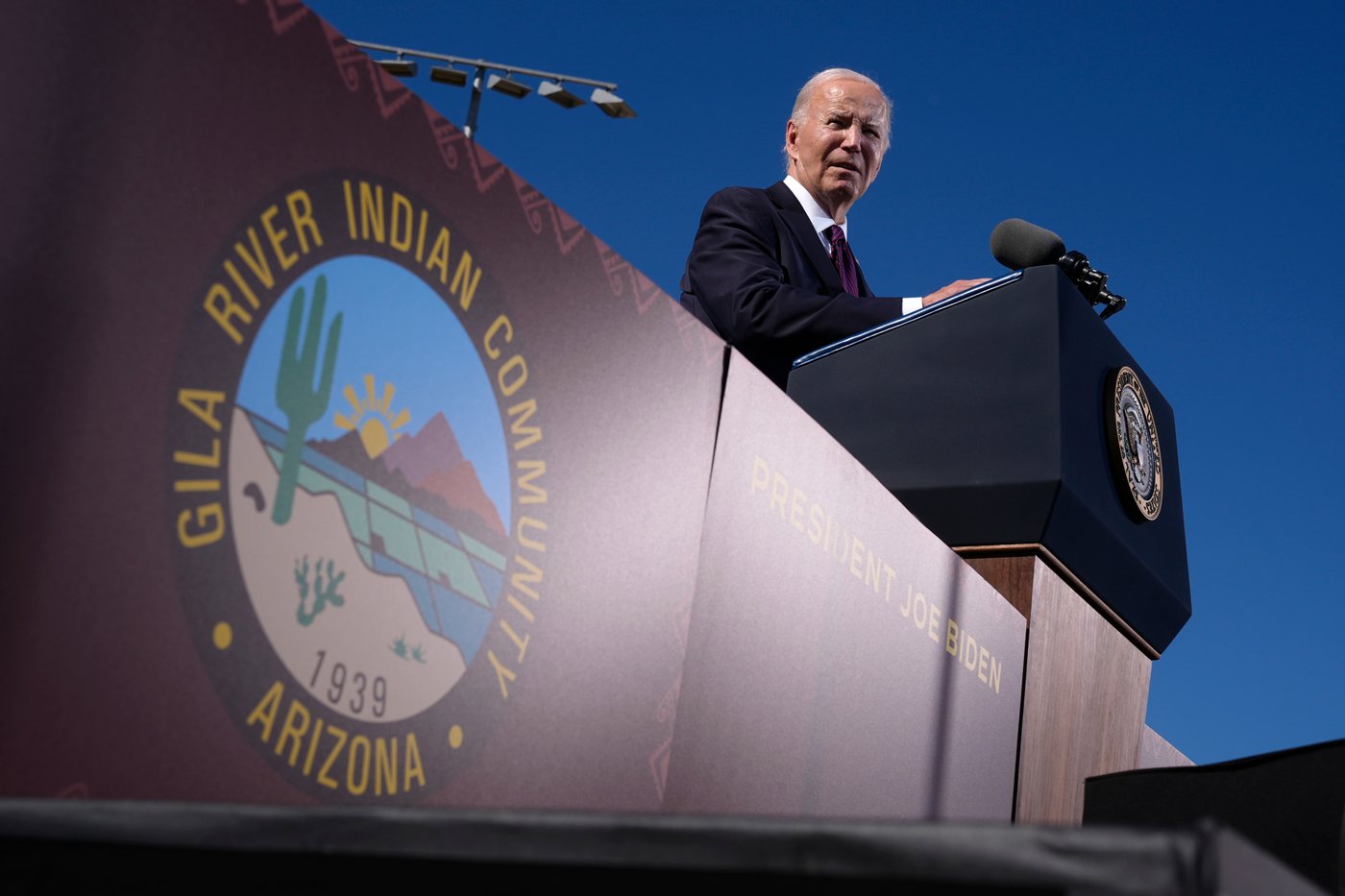 Trump makes rare presidential visit to tribal land for rally | iNFOnews.ca