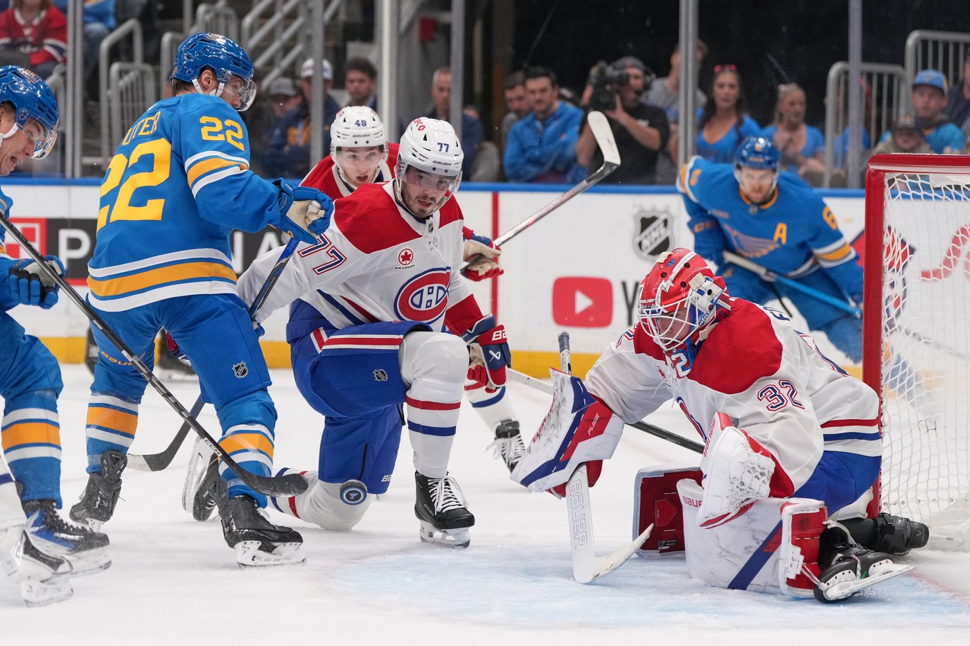 Jacob Fowler makes 46 saves as Canadiens blank Blues 2-0 | iNFOnews.ca Jacob Fowler makes 46 saves as Canadiens blank Blues 2-0 | iNFOnews.ca