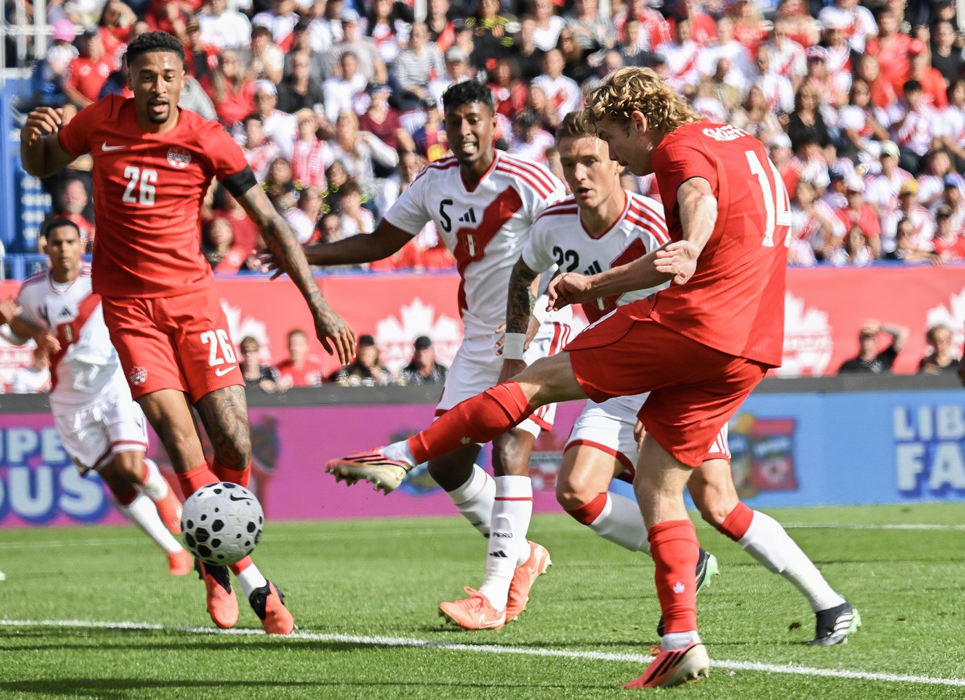 Shaffelburg's brace lifts Canadian men past Peru 2-0 in international friendly | iNFOnews.ca Shaffelburg's brace lifts Canadian men past Peru 2-0 in international friendly | iNFOnews.ca