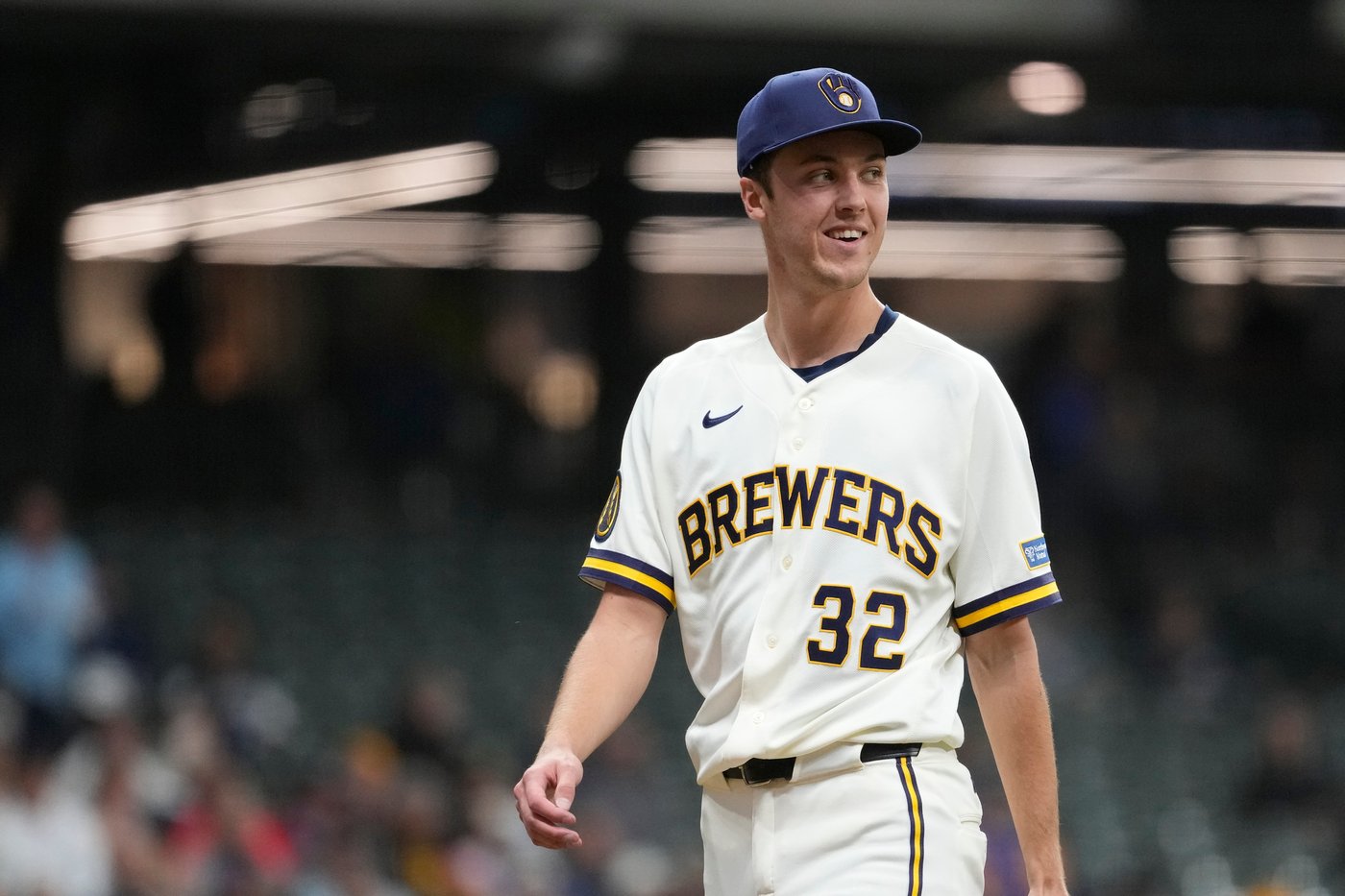 Brewers' Jacob Misiorowski leaves with cramping again after another dominating performance | iNFOnews.ca Brewers' Jacob Misiorowski leaves with cramping again after another dominating performance | iNFOnews.ca