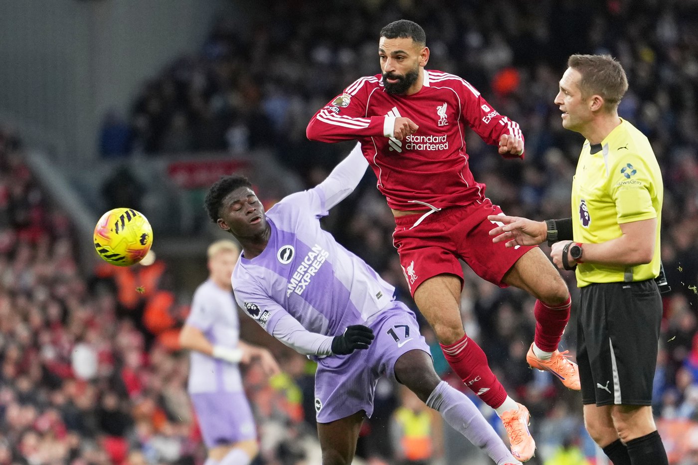 Salah comes on as early sub and gets an assist for Liverpool against Brighton after recall | iNFOnews.ca Salah comes on as early sub and gets an assist for Liverpool against Brighton after recall | iNFOnews.ca