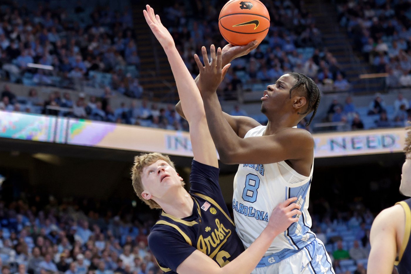 Wilson, Veesaar lead way as No. 22 North Carolina rolls past Notre Dame 91-69 in ACC play | iNFOnews.ca Wilson, Veesaar lead way as No. 22 North Carolina rolls past Notre Dame 91-69 in ACC play | iNFOnews.ca
