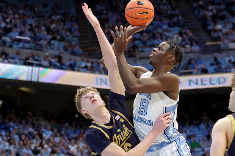 Wilson, Veesaar lead way as No. 22 North Carolina rolls past Notre Dame 91-69 in ACC play | iNFOnews.ca
