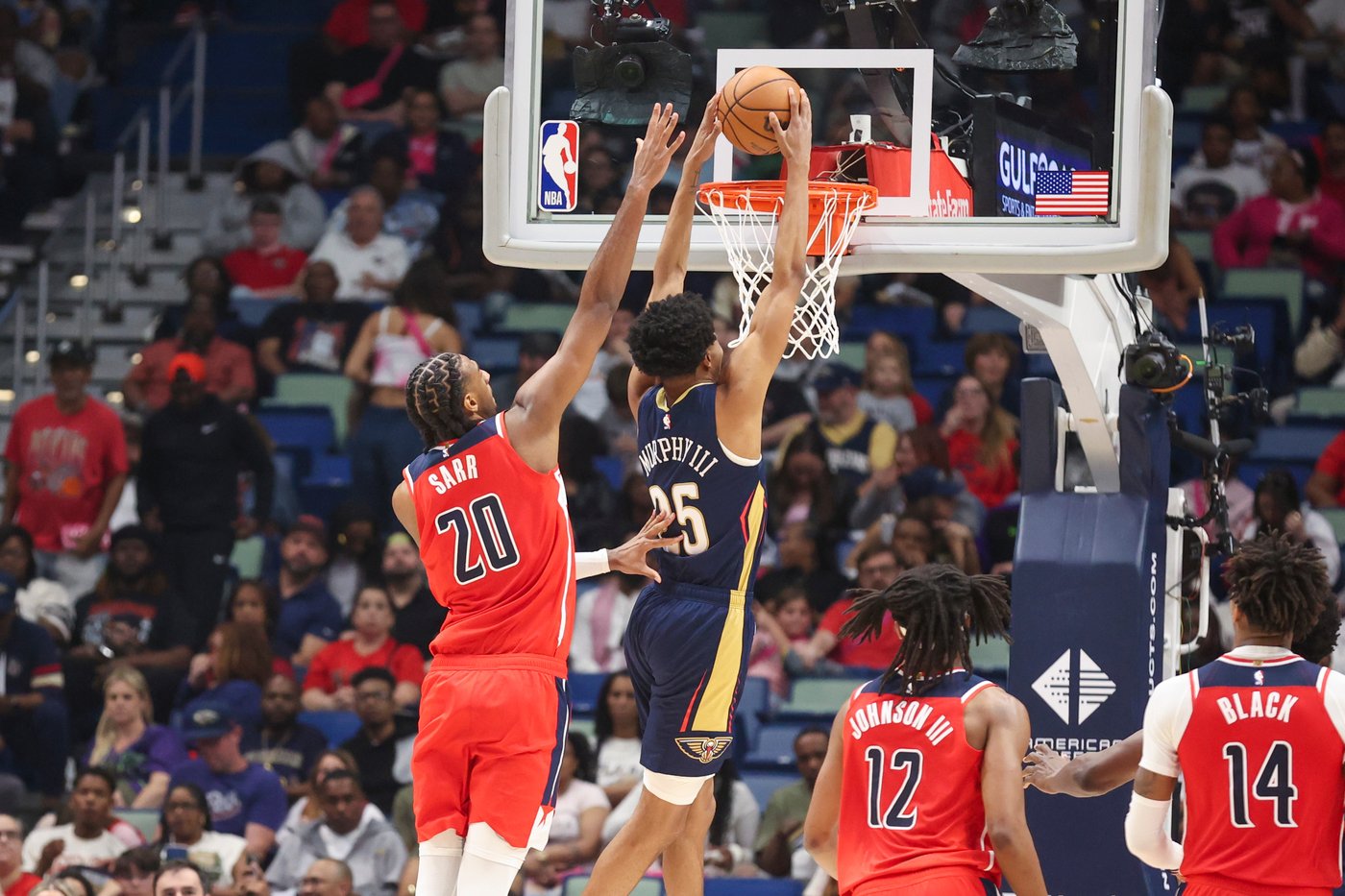 Murphy scores 24 as the Pelicans hand the Wizards their 8th straight loss, 138-118 | iNFOnews.ca Murphy scores 24 as the Pelicans hand the Wizards their 8th straight loss, 138-118 | iNFOnews.ca