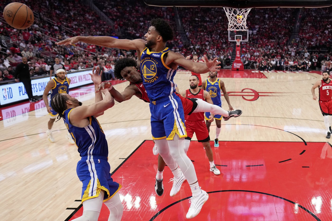 VanVleet and Thompson lead the way as Rockets avoid elimination, routing Warriors 131-116 in Game 5 | iNFOnews.ca