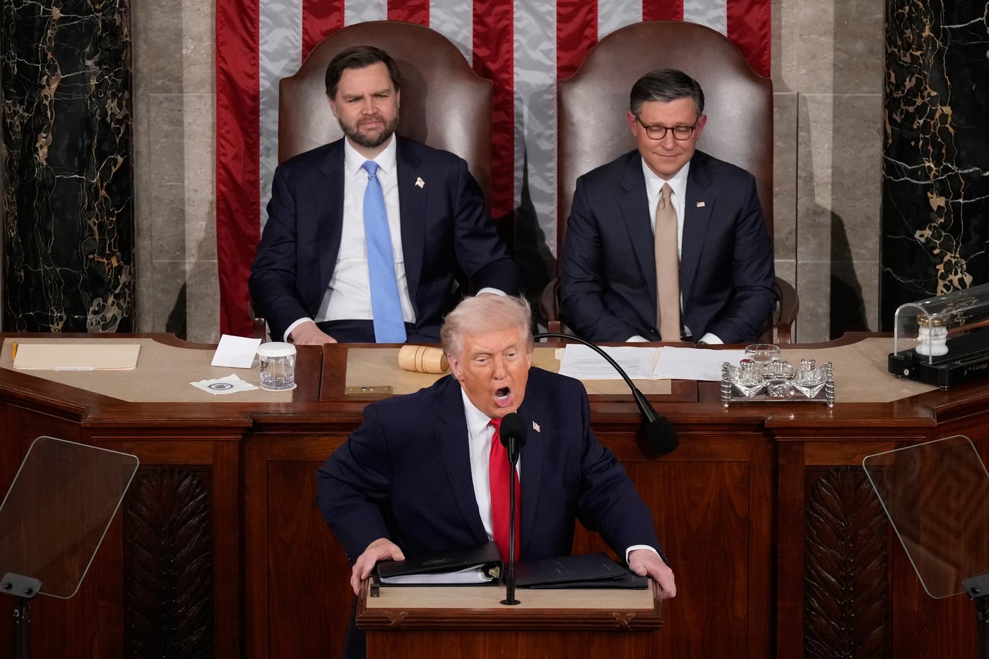 Trump defends controversial policies, tariffs in State of the Union | iNFOnews.ca