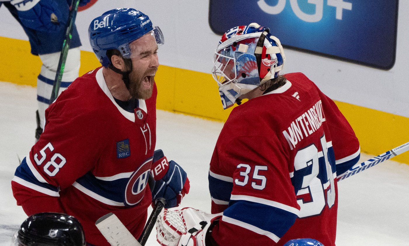 Montembeault shows he's up to the task as Canadiens' No. 1 in season-opening win | iNFOnews.ca