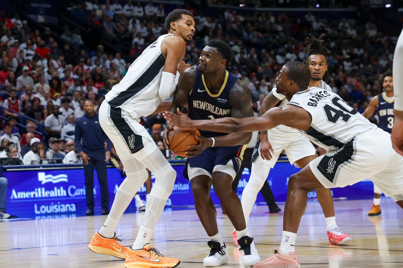 Wembanyama has 29 points, 11 rebounds and 9 blocks to lead Spurs past Pelicans, 120-116 in OT | iNFOnews.ca