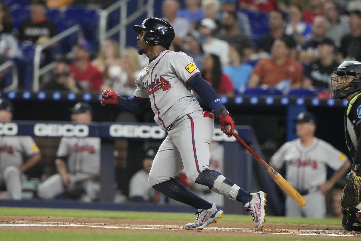 Atlanta's Ozzie Albies held hitless vs. Marlins in his return from a broken wrist | iNFOnews.ca Atlanta's Ozzie Albies held hitless vs. Marlins in his return from a broken wrist | iNFOnews.ca