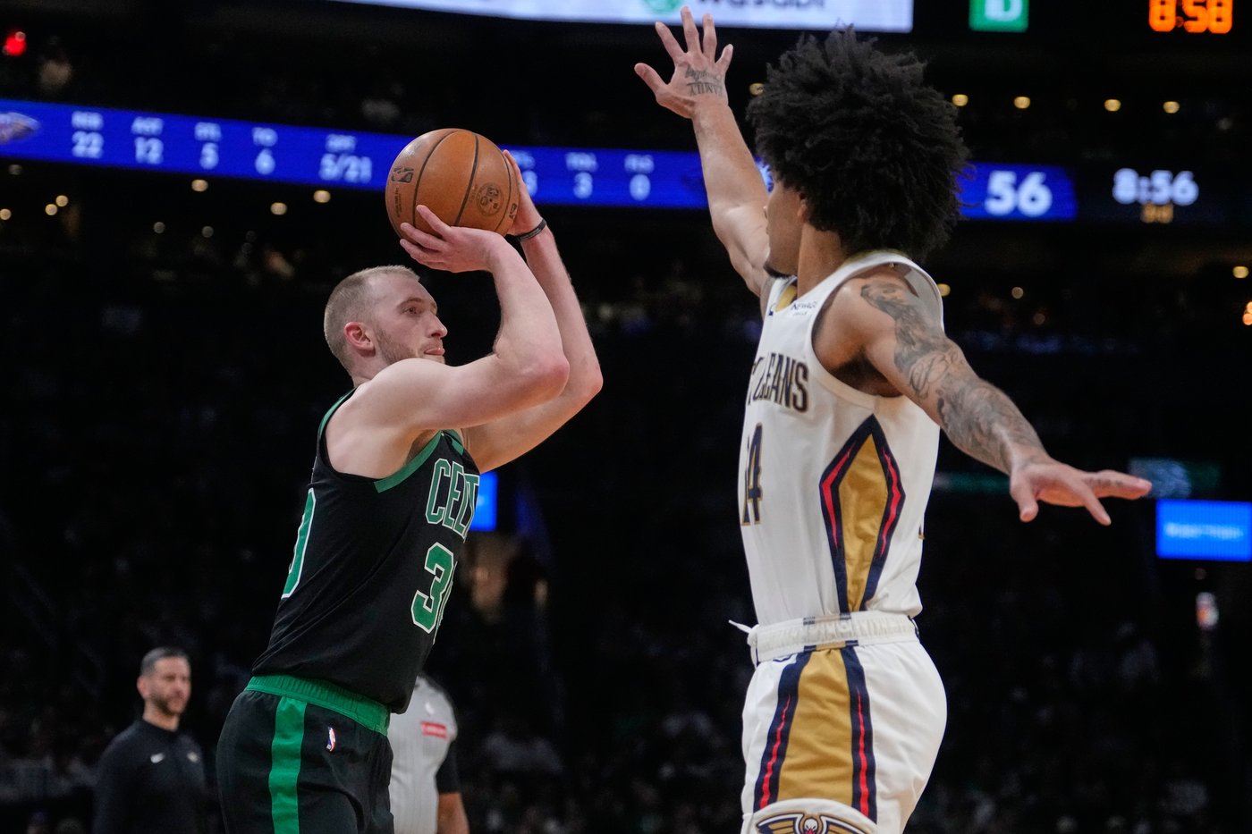 Celtics miss breaking NBA 3-point record, but lock up East's No. 2 playoff seed | iNFOnews.ca Celtics miss breaking NBA 3-point record, but lock up East's No. 2 playoff seed | iNFOnews.ca
