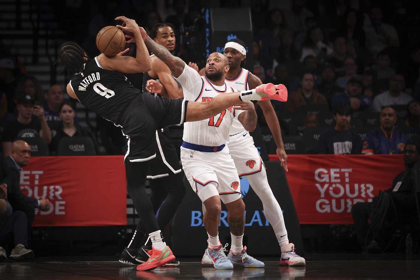 Landry Shamet scores 29 after replacing Bridges after 6 seconds, leads Knicks past Nets 113-105 | iNFOnews.ca