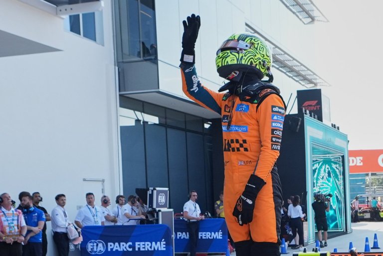 Lando Norris wins pole for the Miami Grand Prix sprint race | iNFOnews.ca