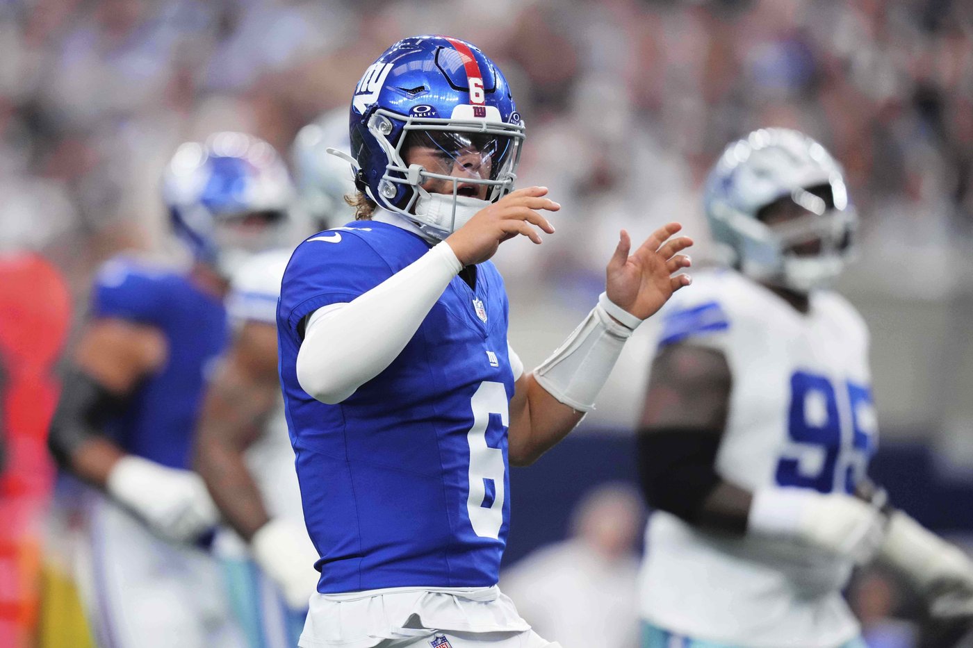 Giants turn to Jaxson Dart as starter, becoming latest team unwilling to wait to see rookie QB | iNFOnews.ca Giants turn to Jaxson Dart as starter, becoming latest team unwilling to wait to see rookie QB | iNFOnews.ca