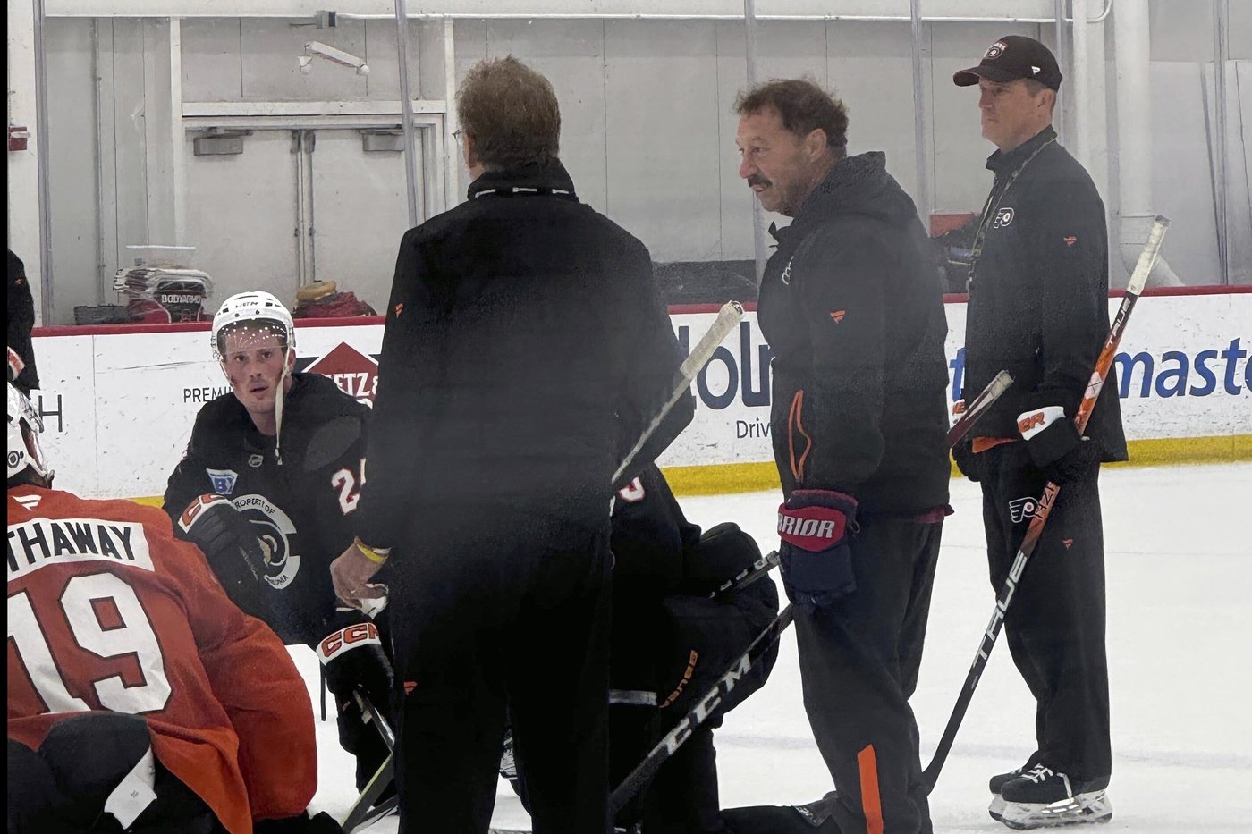 Father of Gaudreau brothers helps out at Philadelphia Flyers practice | iNFOnews.ca Father of Gaudreau brothers helps out at Philadelphia Flyers practice | iNFOnews.ca